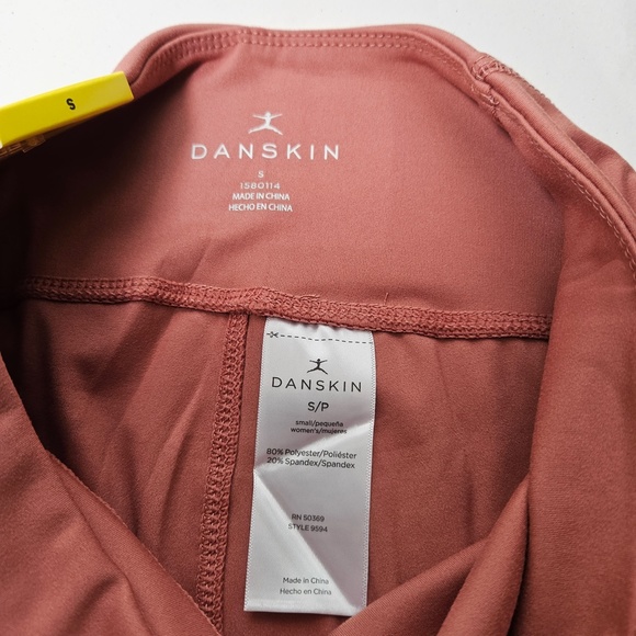 Danskin Performance Wide Waistband Dual Side-Pocket Ankle Legging in Spiced Chai - Picture 8 of 13